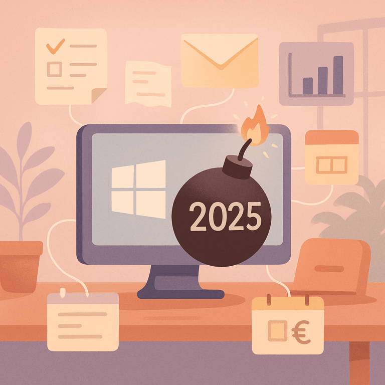 Windows 10 Support-Ende 2025: Die unterschätzte Zeitbombe für den deutschen Mittelstand
